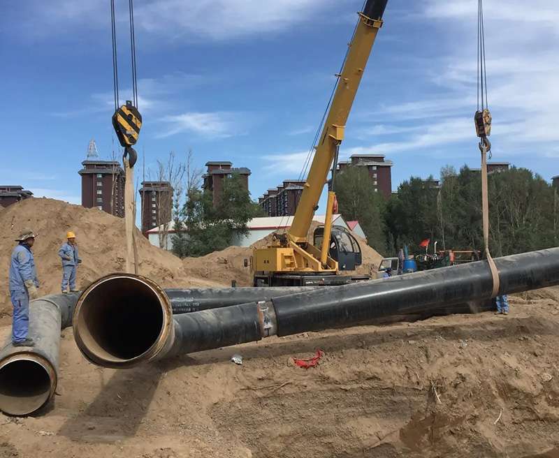 新疆東方希望彎頭法蘭管道配件供貨案例